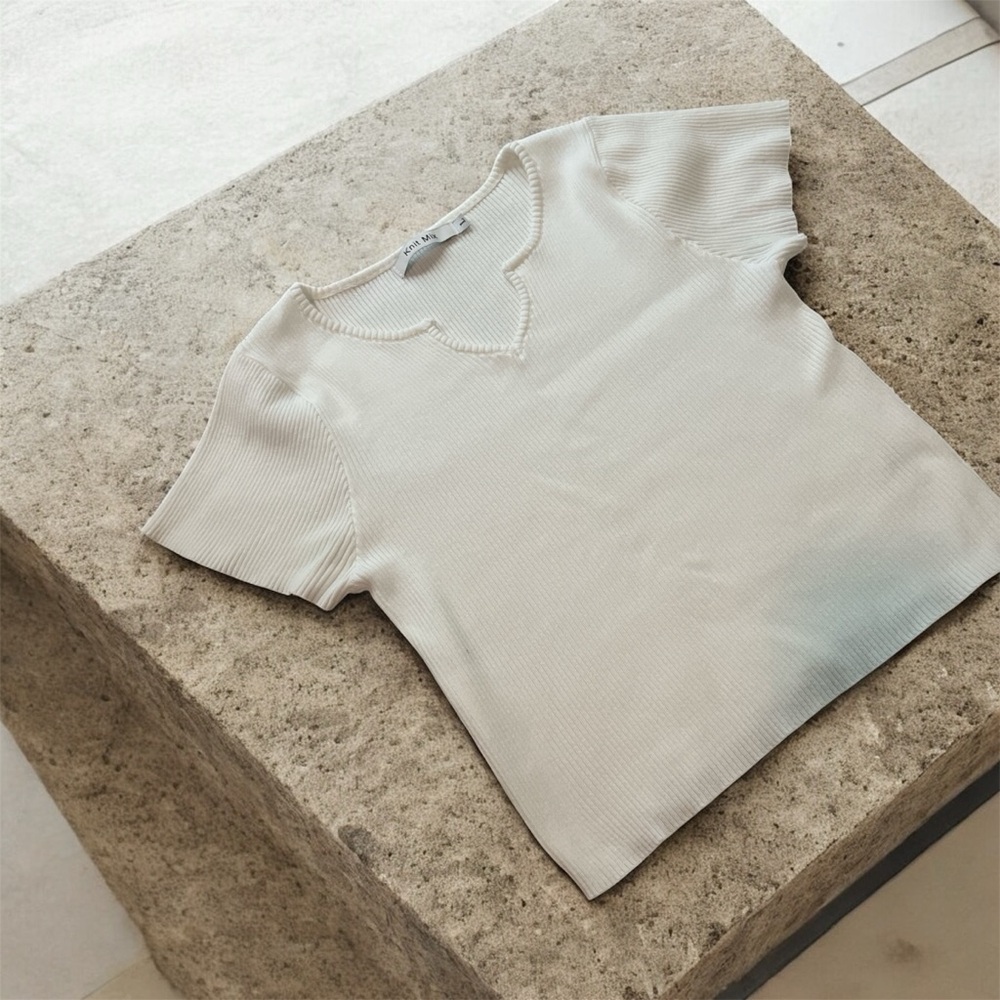 Elegant White Women's Top